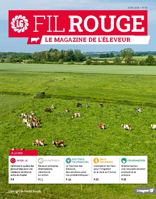 Visuel Couverture magazine Fil Rouge éleveur n°35 - Juin 2024